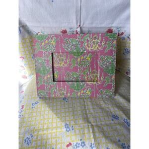 SHIPS 24 hrs Lilly Pulitzer Floral Frame with Mat for 4 x 6 Photo / Picture PINK